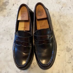 Classic GH Bass Penny Loafers Cordovan